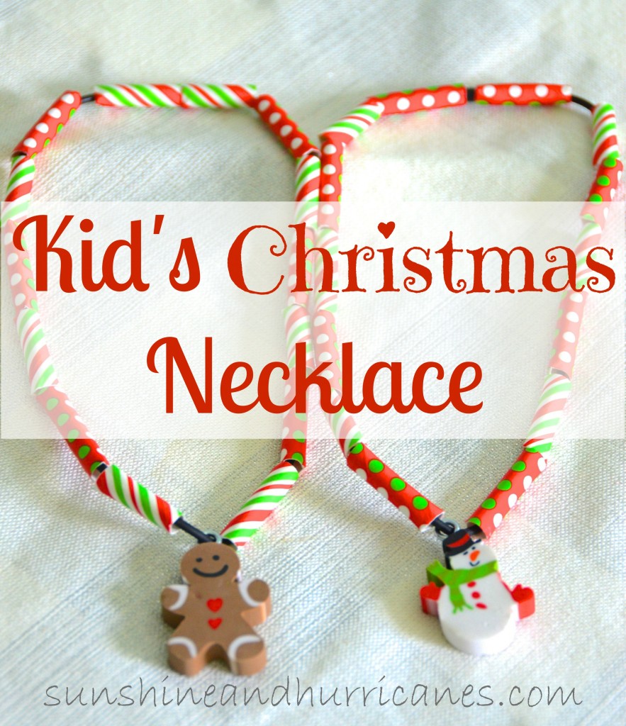 Kid's Christmas Necklaces