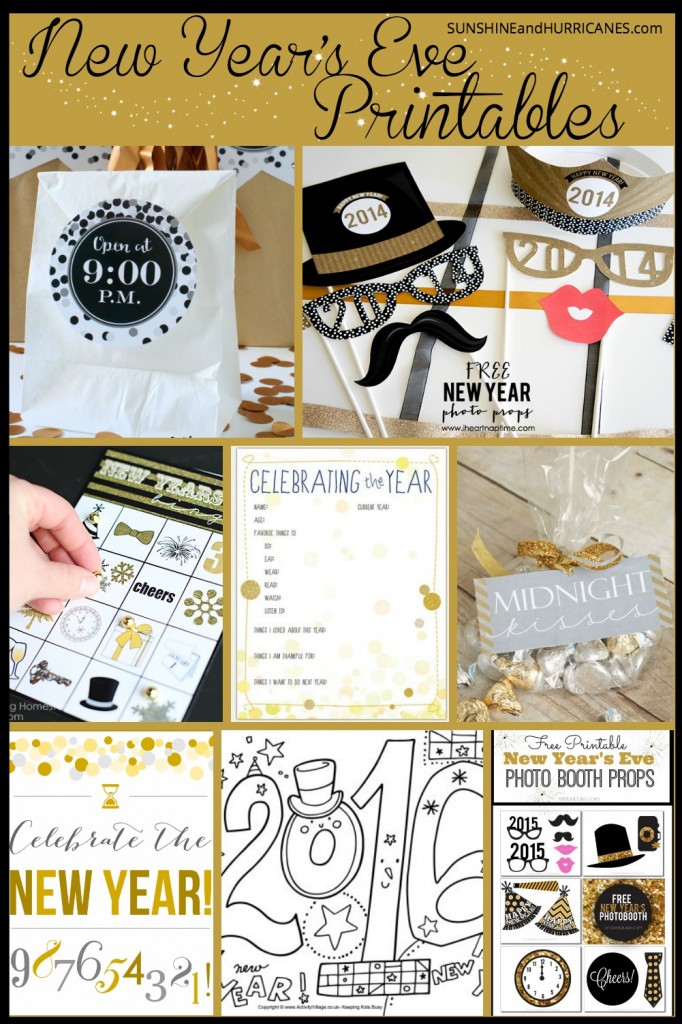 New Years Eve Printables Fun Ways to Celebrate as a Family