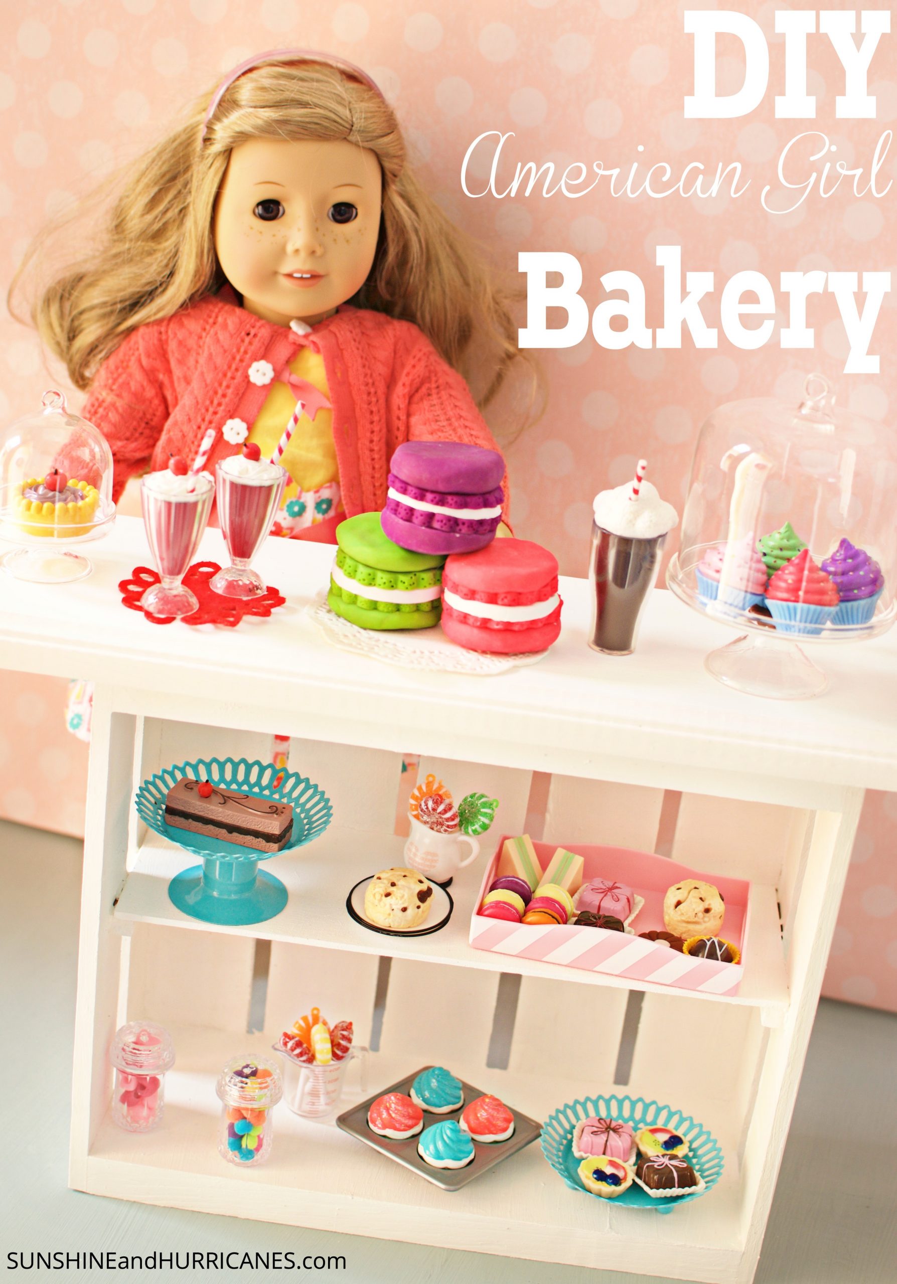 american girl doll bakery set