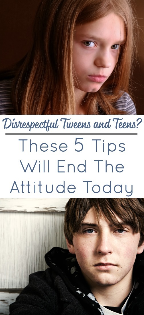 Disrespectful Teens Or Tweens - 5 Effective Ways To End The Attitude Today!