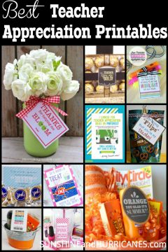 Tons of Teacher Appreciation Printables To Make Her Smile