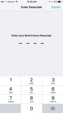 Setting iPhone Parental Controls - Easy as 1,2,3