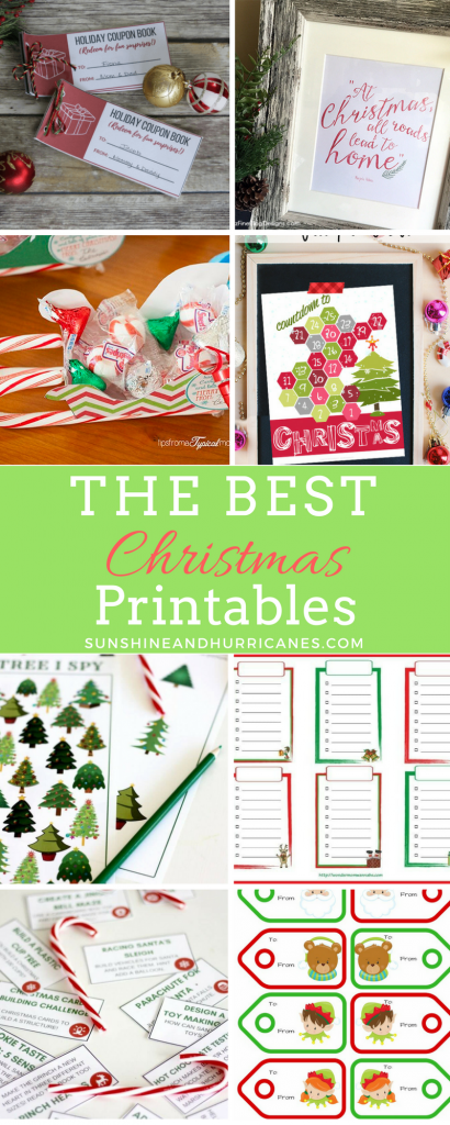 Christmas Printables - Gifts, Activities, Decor and More