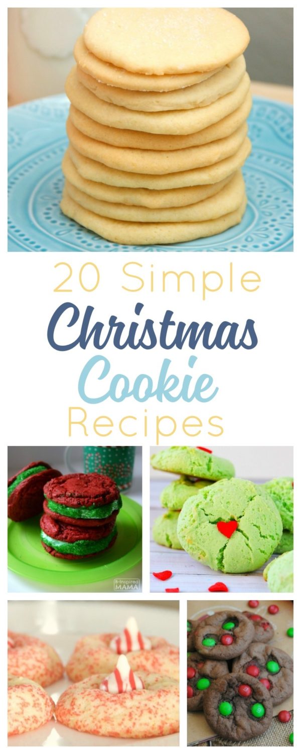 20 Easy Christmas Cookie Recipes to Help Keep the Season Simple